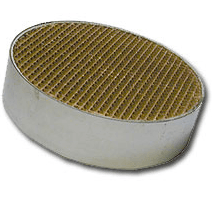 Condar Round Canned Catalytic Combustor - 25 Cell 6" x 1 1/2" (CC-003)