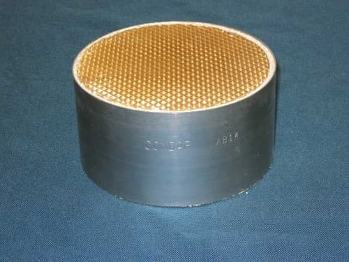 Condar Round Canned Catalytic Combustor - 25 Cell 6" x 3" (CC-005)