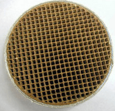 Condar Round Canned Catalytic Combustor - 16 Cell 6" x 2" (CC-050)