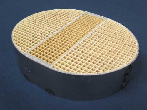 Condar Canned Oval Catalytic Combustor - 16 Cell 7" x 9" x 2" (CC-111)