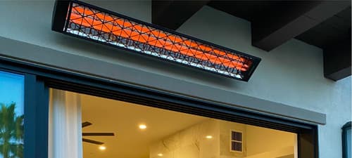 Infratech 39" 5000 Watt CD-Series Motif Collection Dual Element Heater - Various Options Available (CD50-MOTIF)