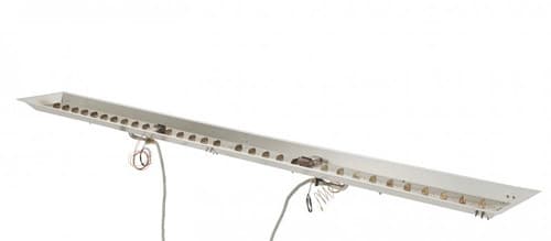 12" X 24" Rectangular Stainless Steel Gas Burner Package (CFP1224DSILP)
