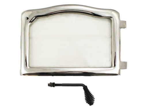 Country Flame Complete Door Assembly - Brushed Nickel (CFT-2220)