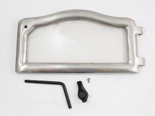 Country Flame O2 Complete Door Assembly - Brushed Nickel (CFT-2320)