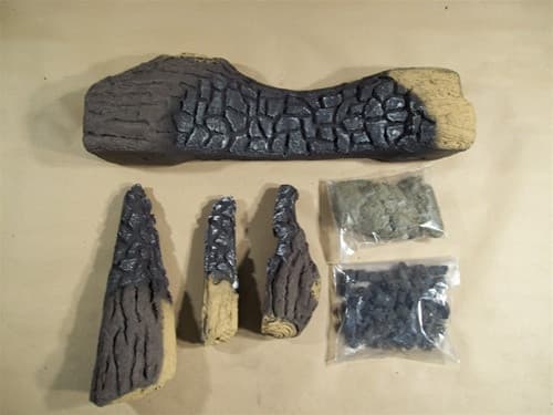 Enviro Log Set with Embers (EC-048)