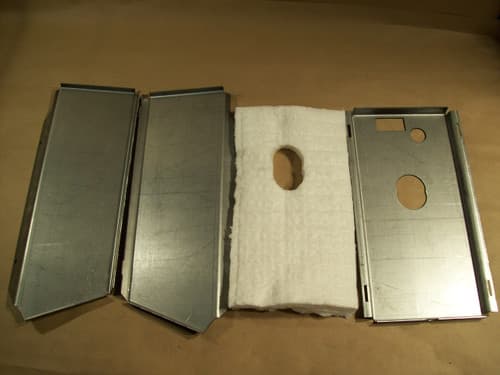 Enviro EF5 Firebox Panel Set with Insulation (EF5-124)