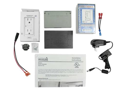 Outdoor Lifestyles Carolina Conversion Kit to AC Power (ELEC-CARODG)