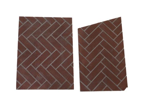 Astria & Superior 35" Ceramic Liner Kit - Vintage Red Brick (F1825)