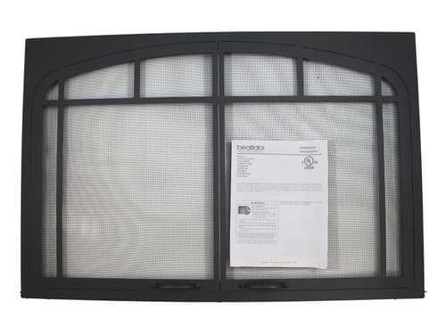 Heatilator Caliber Arts & Crafts Front - Black (FFCAC36-B)