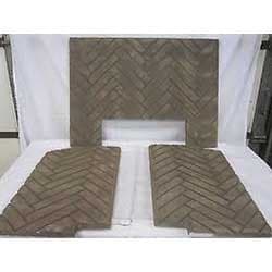 Kingsman & Marquis Refractory Fiber Brick Liner - Herringbone (HB42RLH)