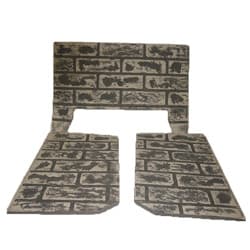 Kingsman 3 Piece Refractory Traditional Fiber Brick Liner (HB42RLT)