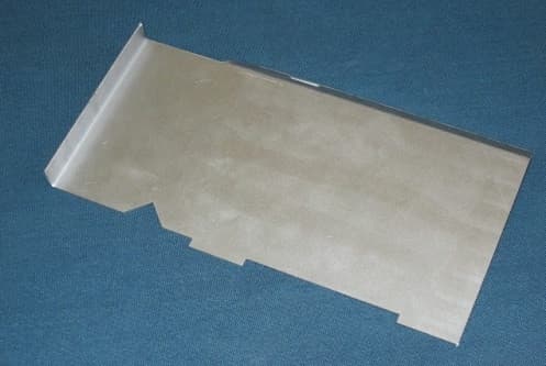 Kozi 100 XL Steel Heat Shield - Left (HTSLL100)