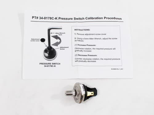 Gecko Style Pressure Switch (HYD34-0178C-K)