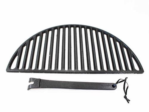 Kamado Joe Classic Half Moon Cast Iron Cooking Grate (KJ-HCICG)