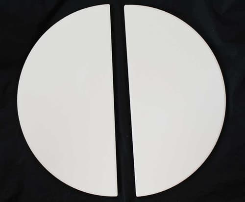 Kamado Joe Classic Ceramic Halved Heat Deflector Set (KJ-HDP)