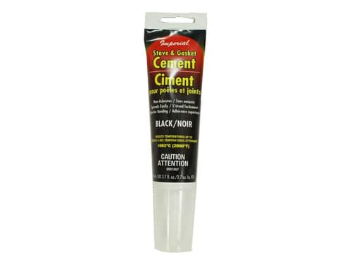 Imperial Stove & Gasket Cement - Black 2.7 oz. (KK0075-A)