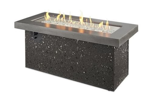Commercial Grey Key Largo Fire Pit Table (KL1242MDSING)