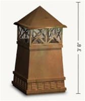 European Copper Chimney Pot (KNIGHT)