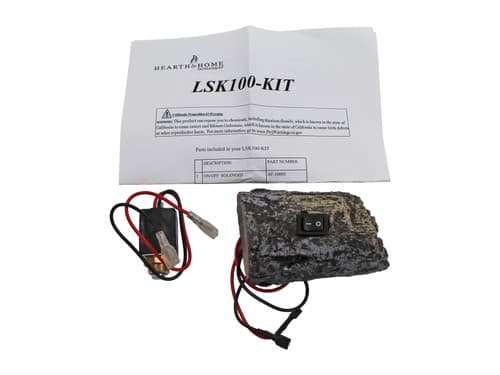 Heat N Glo Decorative Ceramic Log Switch Kit (LSK100-KIT)