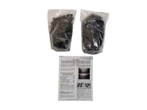 Heatilator Ebony (Black) Glass Media (MEDIA-EBONY-72)