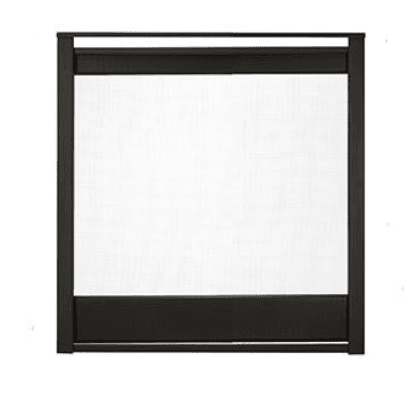 HHT Multi-Side End Panel Firescreen Front - Black (MSEP-36-BK)