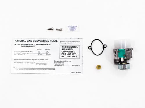 Heat N Glo PALOMA-MOD Conversion Kit - NG (NGK-PALOMA-MOD)