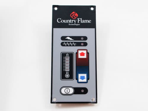 Country Flame Crossfire-Flex Control Board Faceplate (NPS-1005-FP)