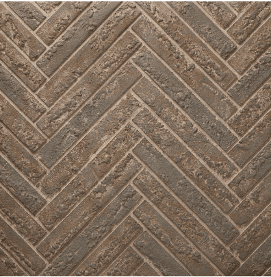 Outdoor Lifestyles 36" Courtyard Herringbone Refractory Kit - Brown (ODCOUG-36BHR)