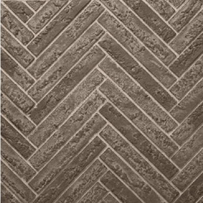 Outdoor Lifestyles 36" Courtyard Herringbone Refractory Kit - Gray (ODCOUG-36GHR)