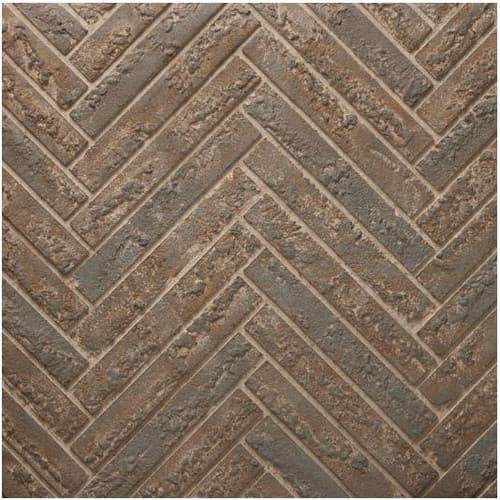 Outdoor Lifestyles 42" Courtyard Refractory Kit - Brown Herringbone (ODCOUG-42BHR)