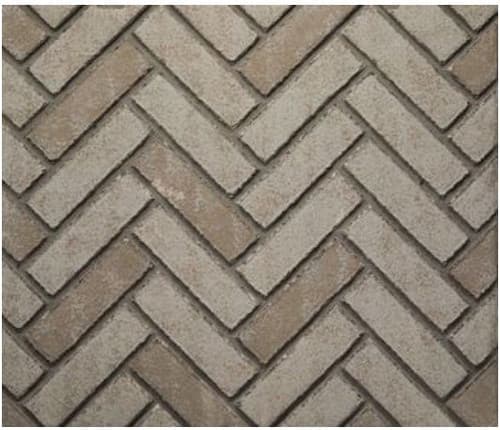 Outdoor Lifestyles 42" Courtyard Refractory Kit - Gray Herringbone (ODCOUG-42GHR)