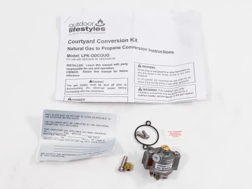 Outdoor Lifestyles Courtyard Series Conversion Kit - LP (ODCOUG-LPK)