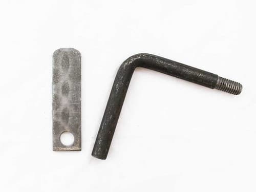 Buck Handle w/Latch - Steel (PO-DH844RS)