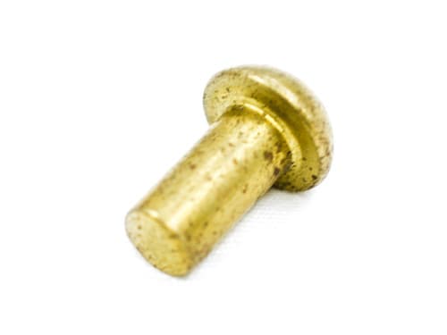 Country Flame 1/4" Brass Hinge Pin Cap (PP-1210)