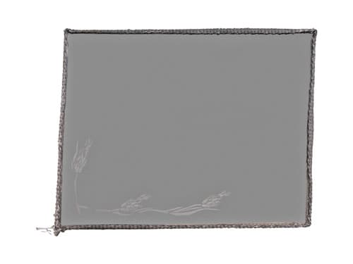 Country Flame Etched Glass w/Gasket - Right (PP-754-R)