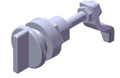 Country Flame Ash Pan Latch Assembly (PP-935)