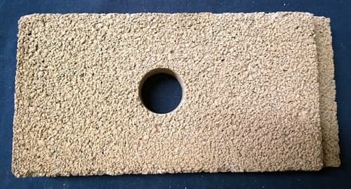 Aftermarket Earth Stove 4-1/2 x 9 Notched Firebrick W/Hole (PP1903)