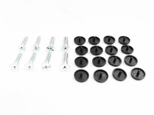 IHP Decorative Screw Caps - Black (PR-SACMEFBK)