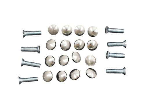 IHP Decorative Screw Caps - Brushed Nickel (PR-SACMEFBN)