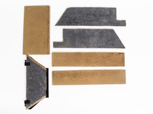 Reflective Radiant Panel Set for Napoleon GDS26 Castlemore & GD19N Vittoria Gas Stoves (PRP19)