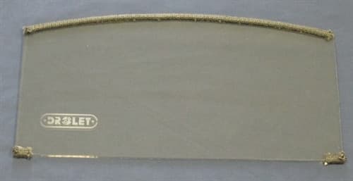 Drolet Eco-35 Door Glass w/Gasket (SE54582-02)