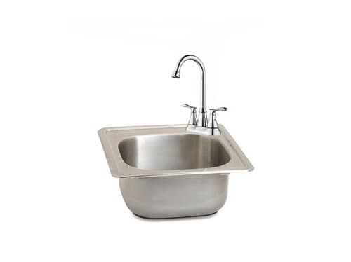 Stainless Steel Sink with Single Faucet (SINK)