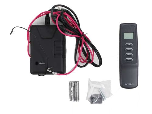 Skytech 1420T-LCD-A On/Off Fireplace Remote Control With Timer (SKY-1420T-LCD-A)
