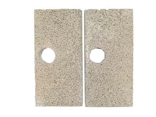 Quadra-Fire Rear Firebrick with Hole - Set of 2 (SRV436-0380)
