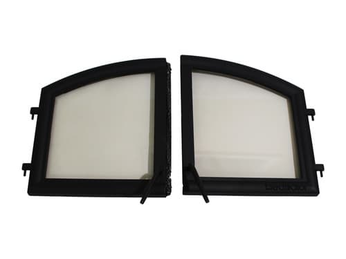 Heatilator C40 Door Assembly - Matte Black (SRV480-5490)