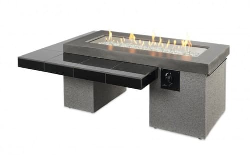 Stainless Steel Top Overlay for Linear Gas Fire Pit Tables - More Sizes (SS54T)