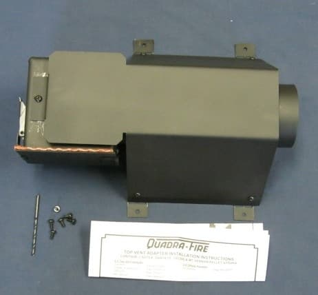 Quadra-Fire Castile & Santa Fe Vertical Adapter Kit (TPVNT-2)