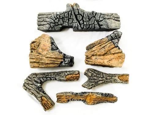 Majestic 6-Piece Cement Refractory Log Set (VDY24/18D3R)