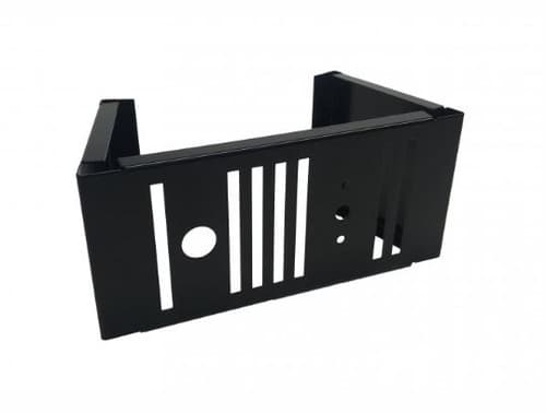 4x8.5" Rectangular Control Panel Vent Block (VENTBLOCKBLACK)