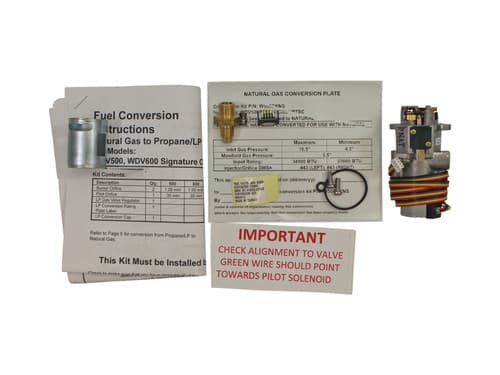 Majestic Echelon WDV500 Conversion Kit - NG (W500CKNS)